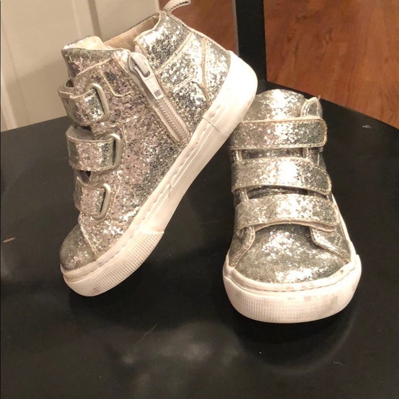 kids velcro high tops